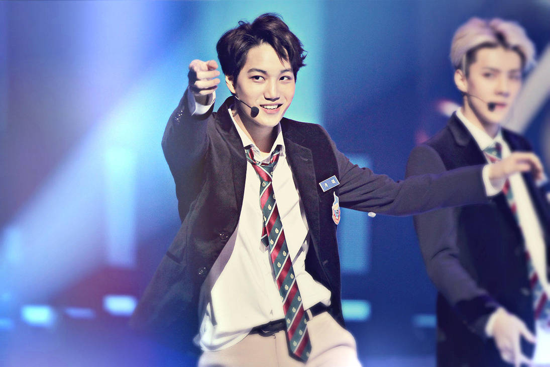 Exo Kai Wallpaper Hd Edit By Death By Vanilla On Deviantart