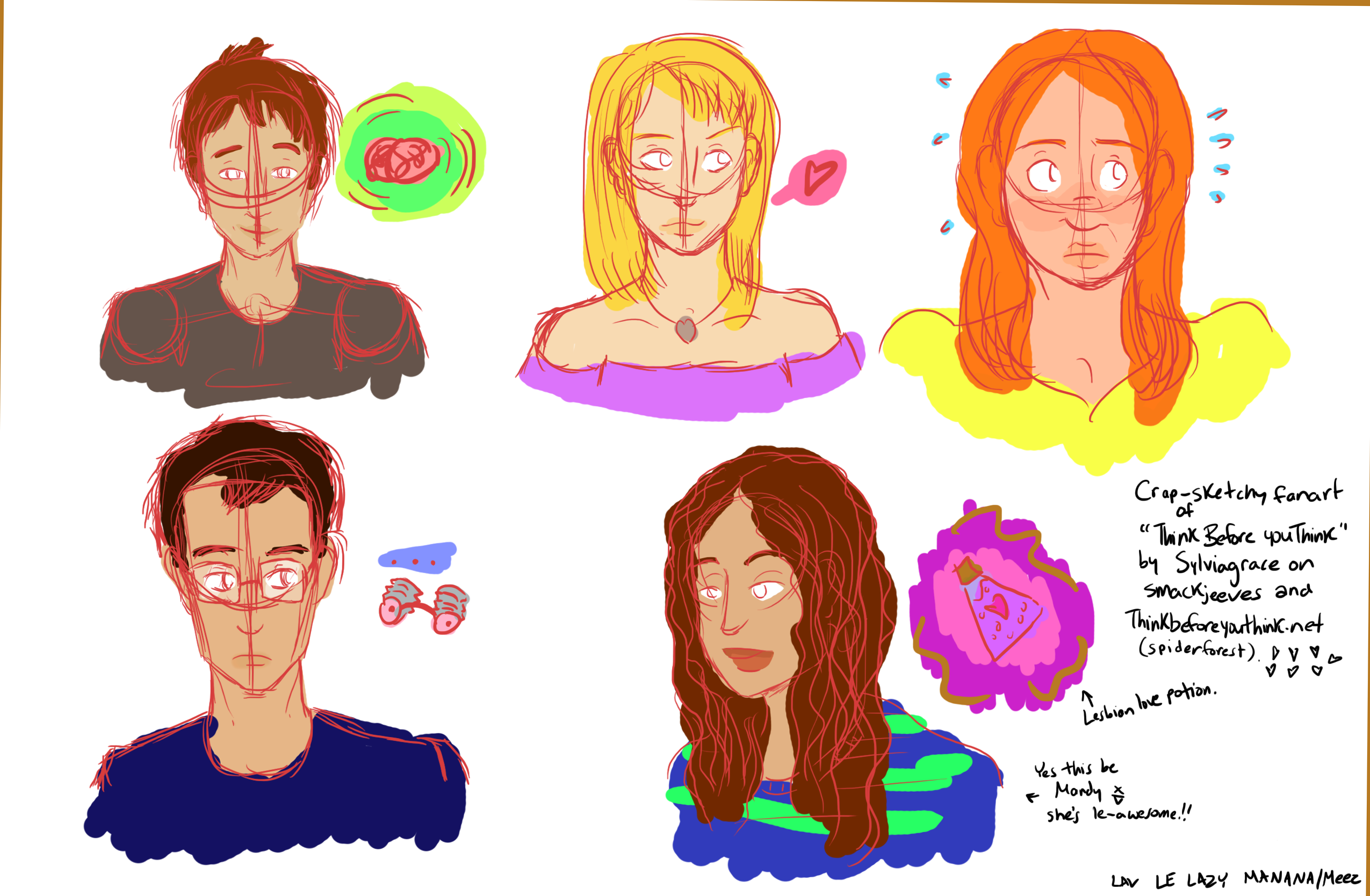 CrapFanart-ThinkBeforeYouThink by Meezletoe