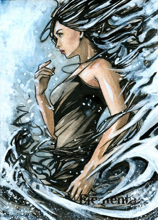 Elementals Sketch Card - Craig Yeung 1 by Pernastudios