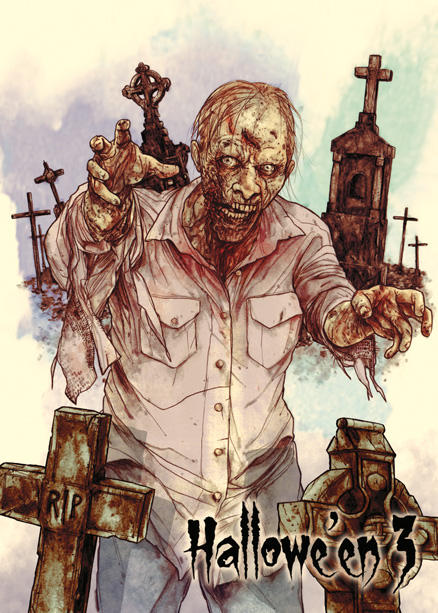 Zombie - Base Card Art by Andre Toma by Pernastudios