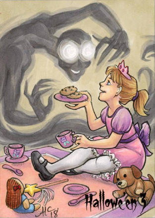 Hallowe'en 3 Sketch Card - Amy Clark 2 by Pernastudios