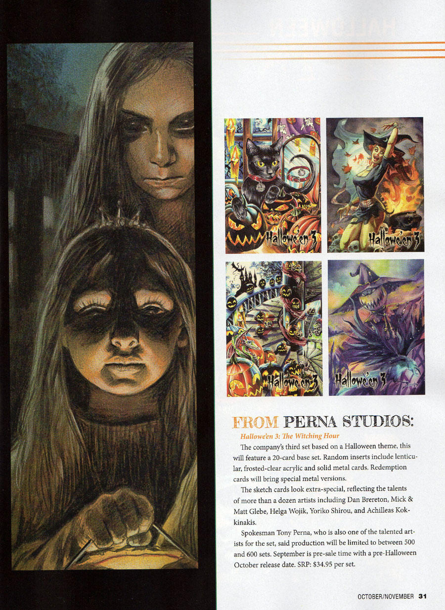 Non-Sport Update Magazine October/November by Pernastudios