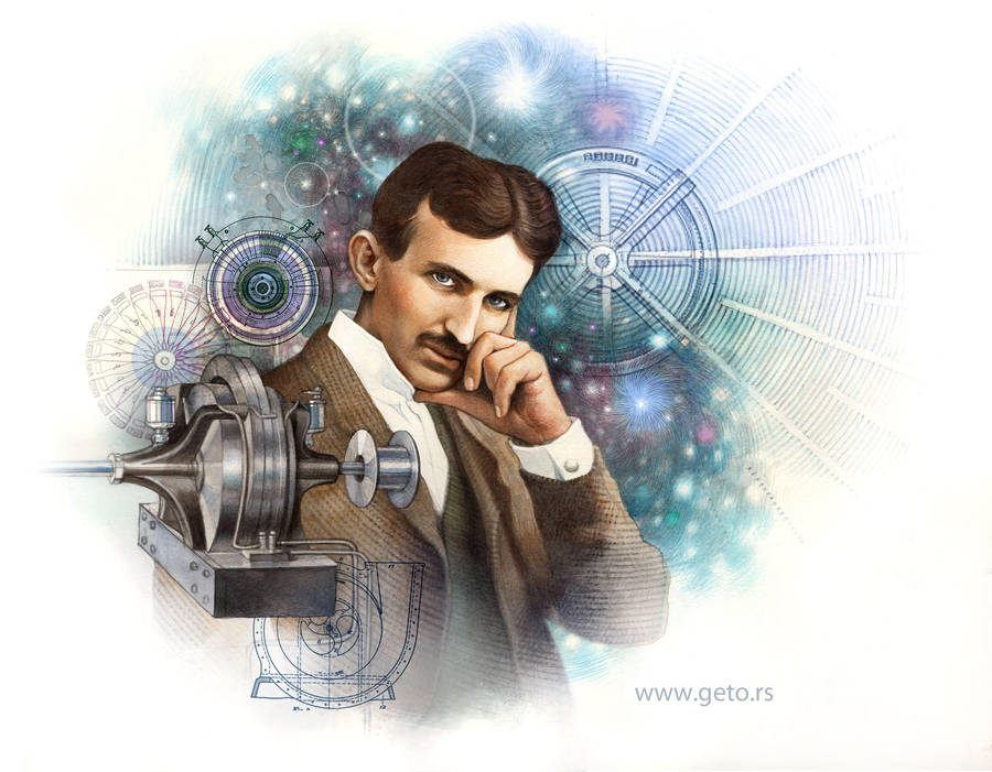 Nikola Tesla by Boban-Savic-Geto