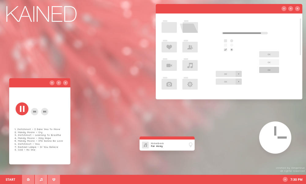 KAINED VS for Windows 7 (CONCEPT) by FenGenzus
