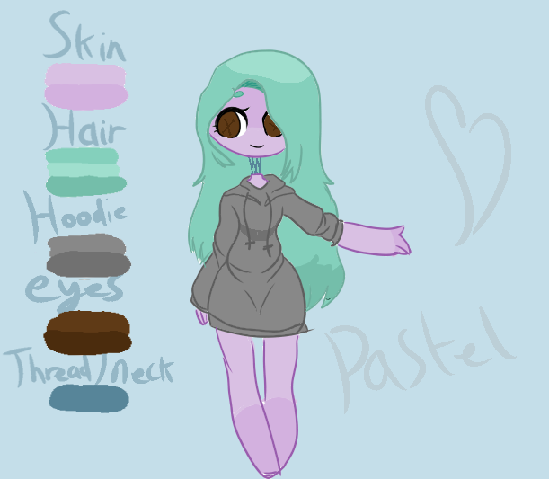 PastelCrow and Slime Babe by CrowInTheCupboard on DeviantArt
