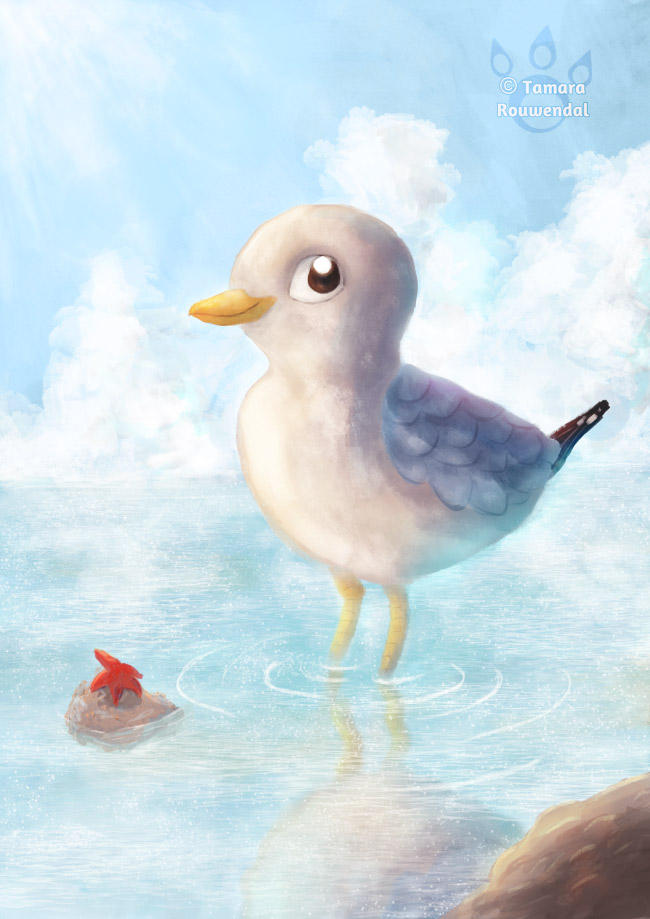 Little Seagull by tamaraR