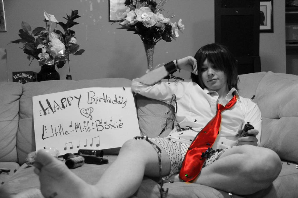 Happy Fan Service Birthday Boxie! by WalkingKiddMiles