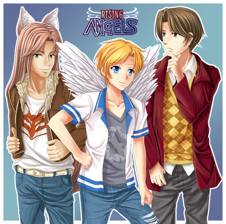 Guys of Rising Angels by Tetiel