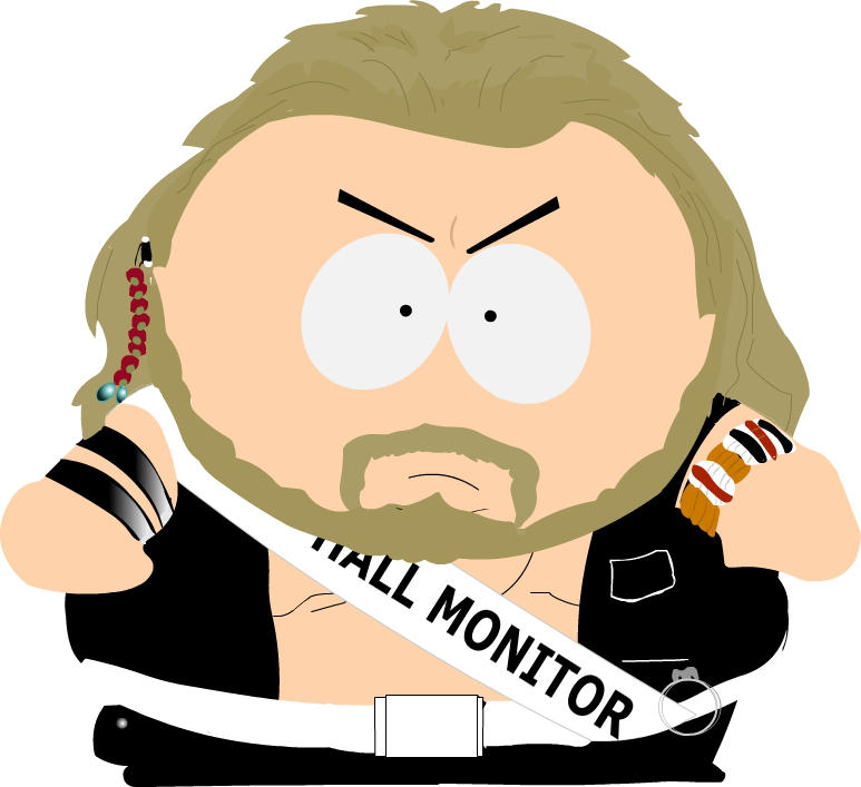 Eric Cartman - Hall Monitor by Shittywall