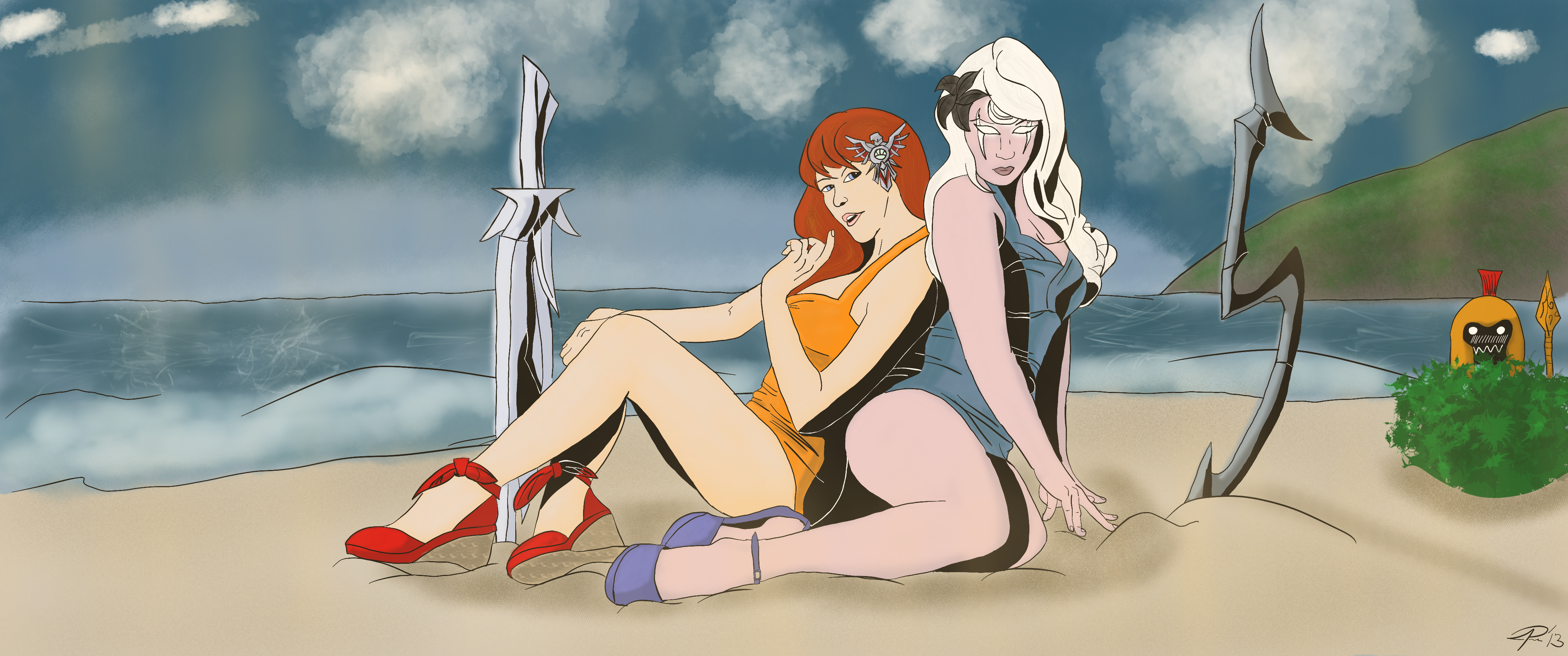 Runeterra Calendar Girls by Useperous
