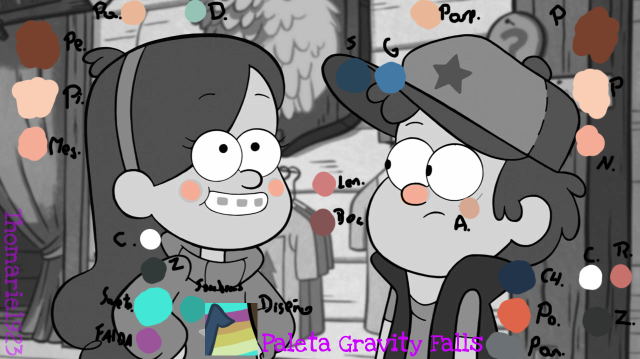 gravity falls palette swap
