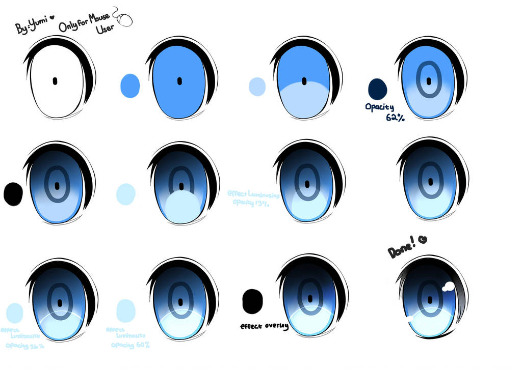 Anime Eye Tutorial Paint Tool Sai By Yumicia Chan On Deviantart