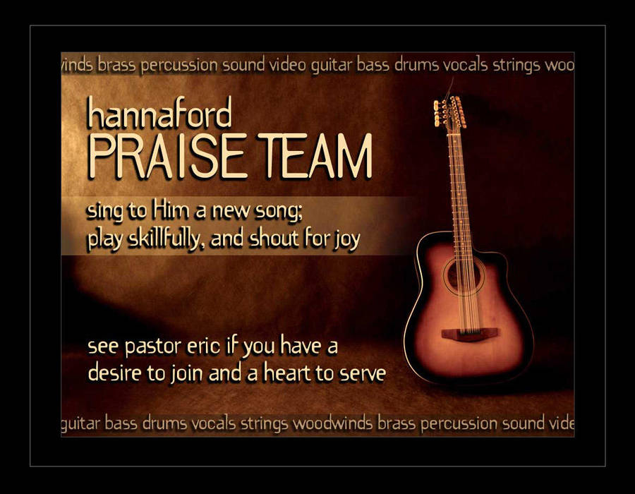 Praise Team Recruitment by ecpowell