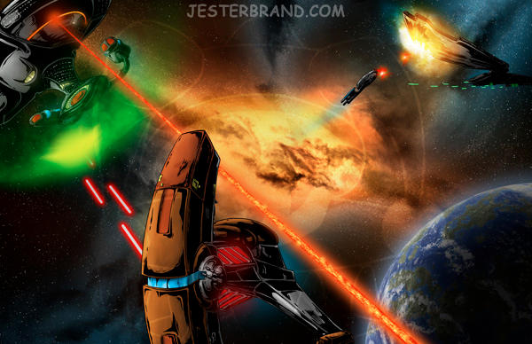 The Battle by Jesterbrand