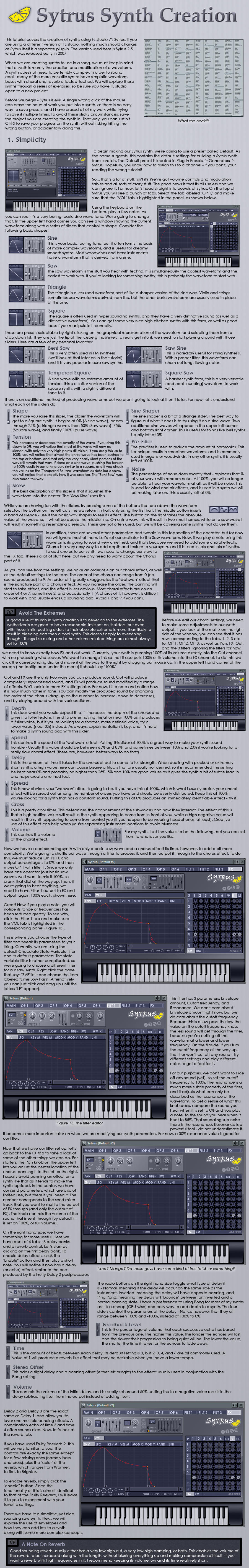Sytrus Synth Creation - Part 1 by Blackhole12