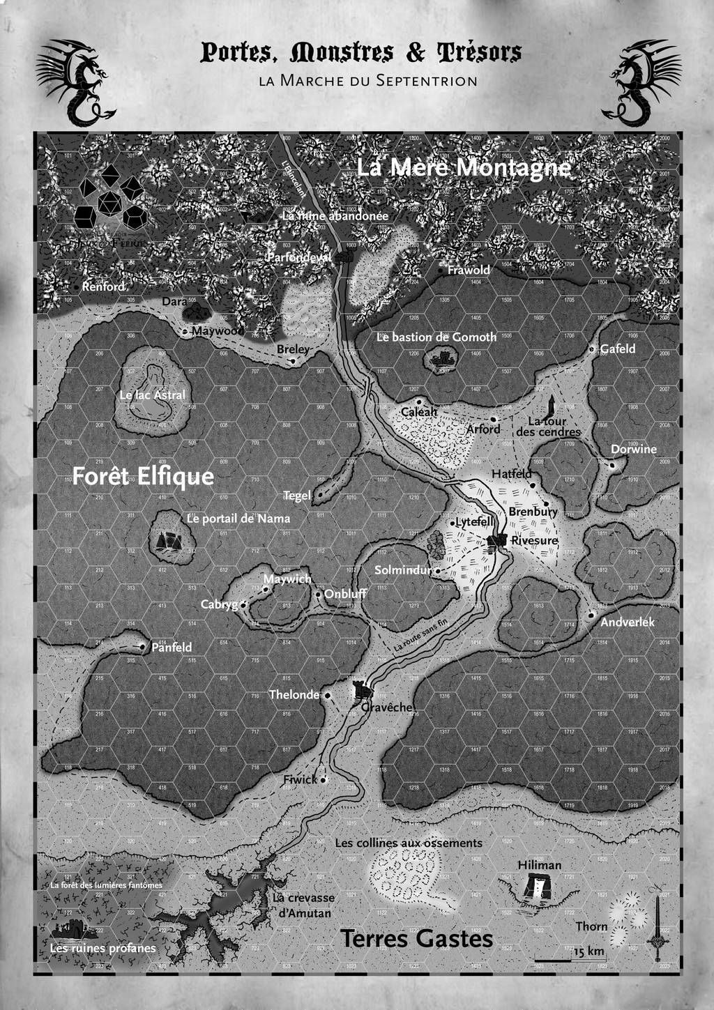 La marche du Septentrion en noir et blanc by etherneofzula