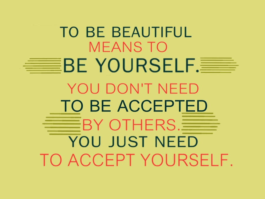 To be beautiful.. be yourself. by RavensRain98