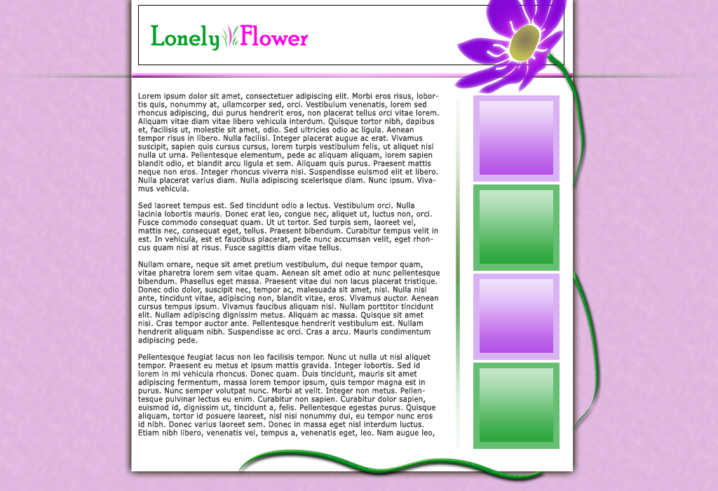 Lonely Flower by BlueCup