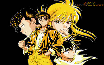 Yu Yu Hakusho Vector by ProfessionalRambler