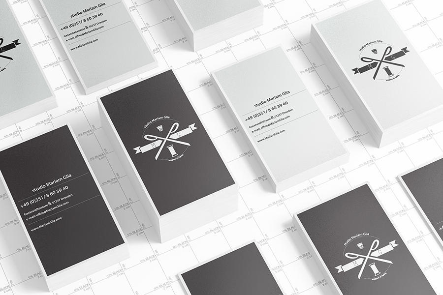 Business Cards Mock up (90x50) by Itembridge