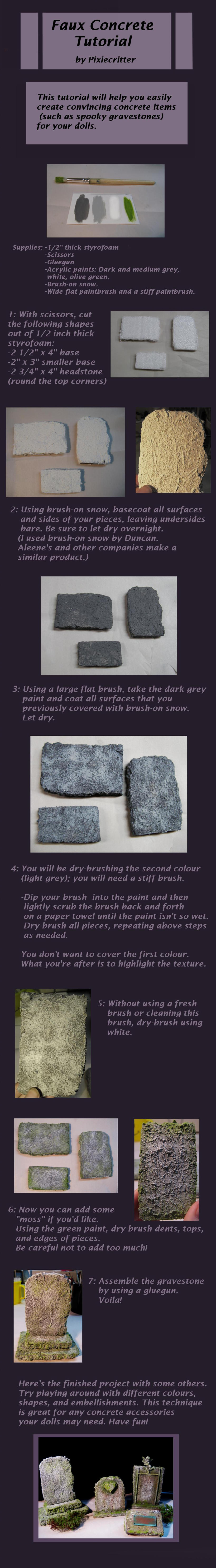 Gravestone Tutorial by Pixiecritter