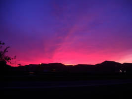 vivid sunset by kainuii