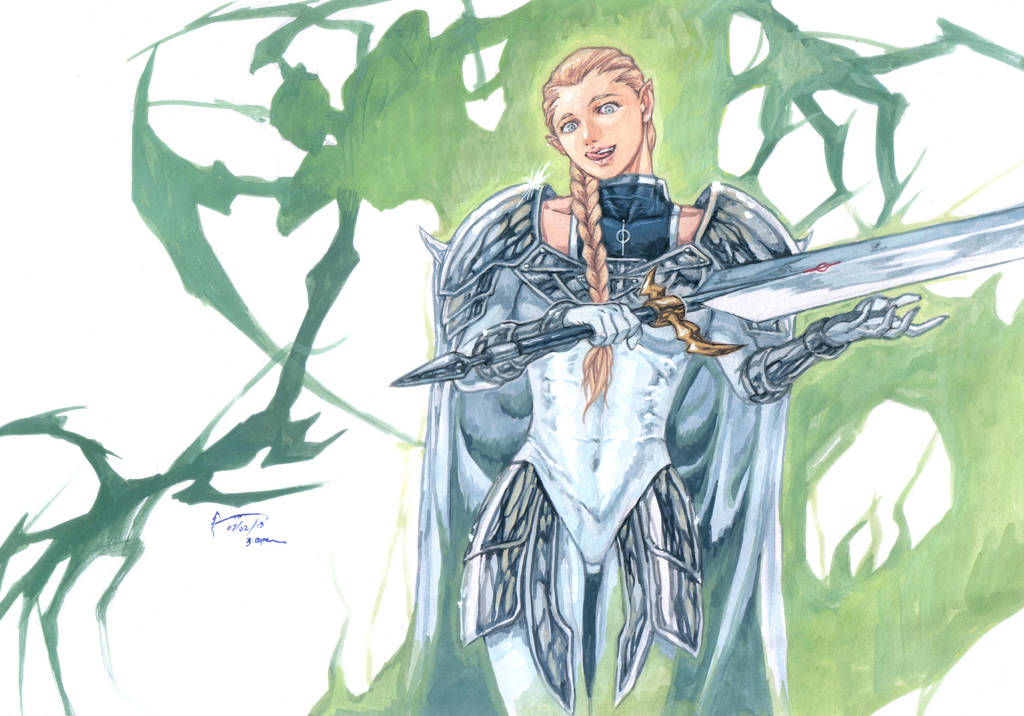 Claymore Ophelia The Twisted by Nick-Ian
