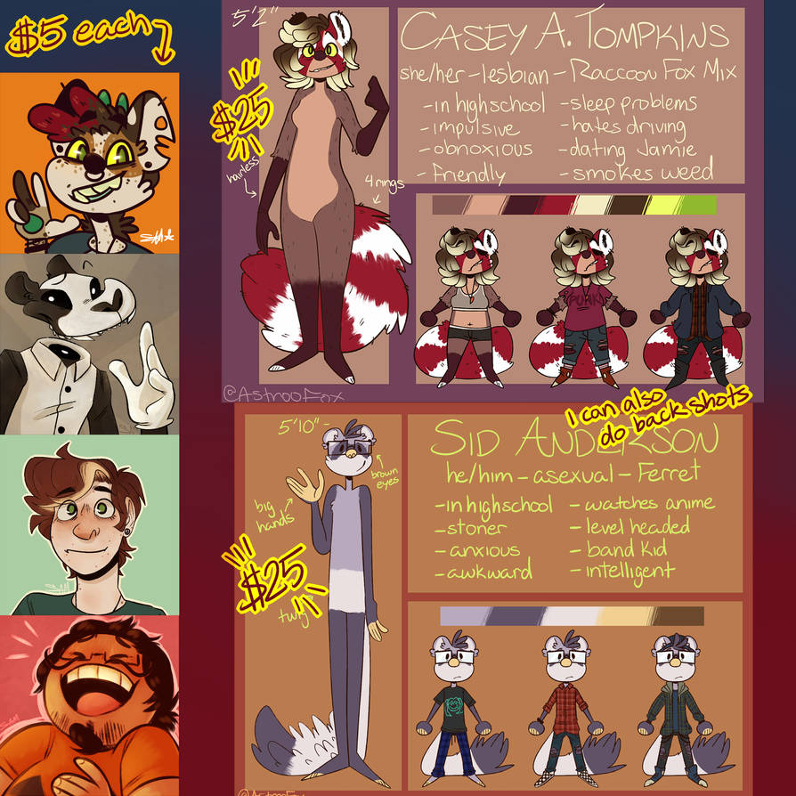 Commission info 4 by AstrooFox Commission info 4 by AstrooFox
