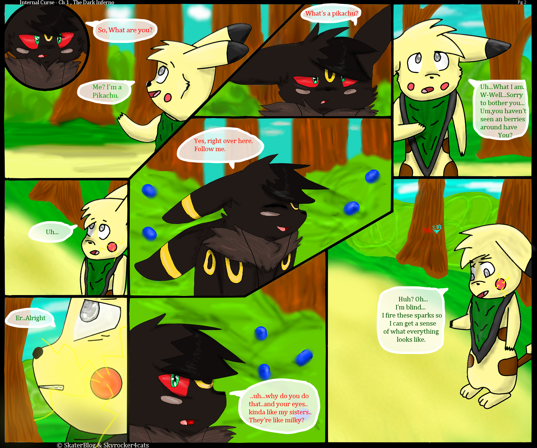 Artiste Was Blessed With A Curse Ch 1 Internal curse Ch.1 Pg. 2 by Skaterblog on DeviantArt