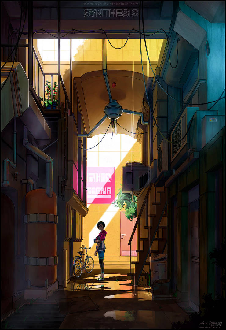 Entrance through the Back - Aricee Alley by fox-orian