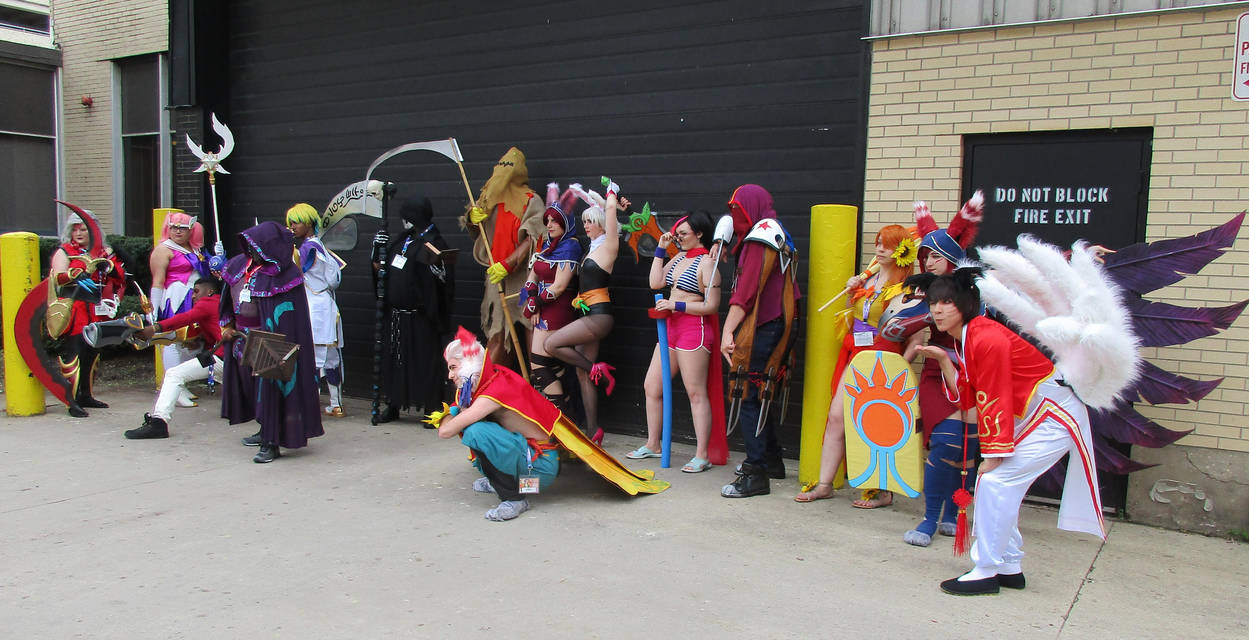 League Of Legends Photoshoot Anime Central 2018 By Semi Surreal On