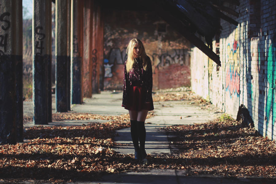 Black knee socks by paulisa