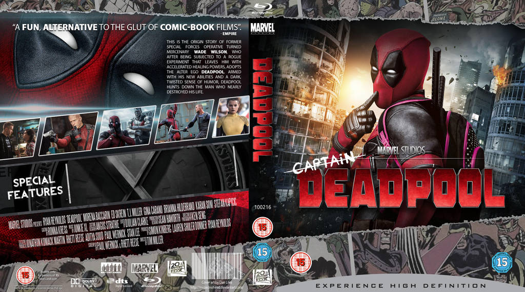DEADPOOL BluRay by MrPacinoHead on DeviantArt