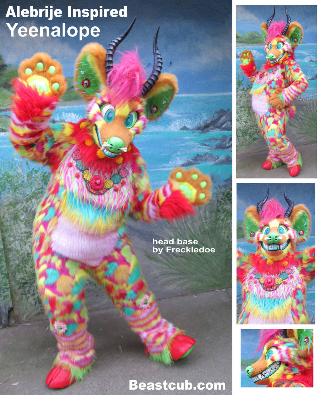 Alebrije Inspired Yeenalope by LilleahWest