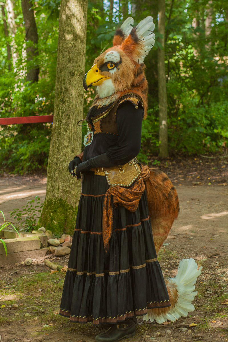 Griffin in its natural habitat by LilleahWest