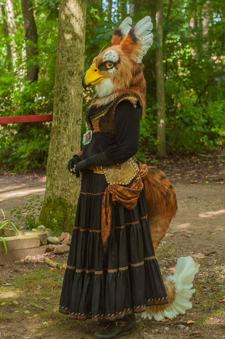 Griffin in its natural habitat by LilleahWest