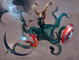 Avengalopod by Mr--Jack
