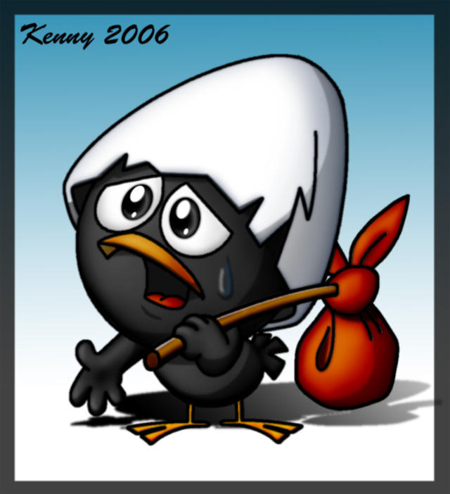 Calimero sad by Kenny21 on DeviantArt
