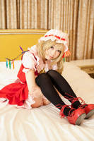Flandre Scarlet ero cosplay #4 by Shiizuku