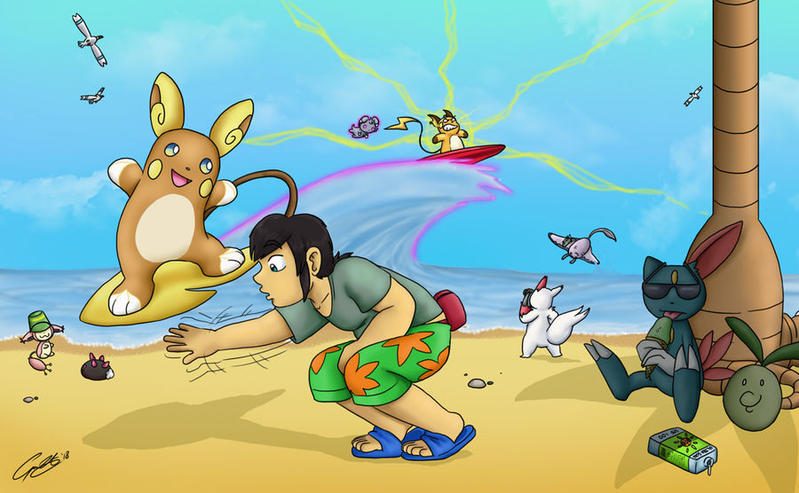TRADE - Alola, Desja! by caat