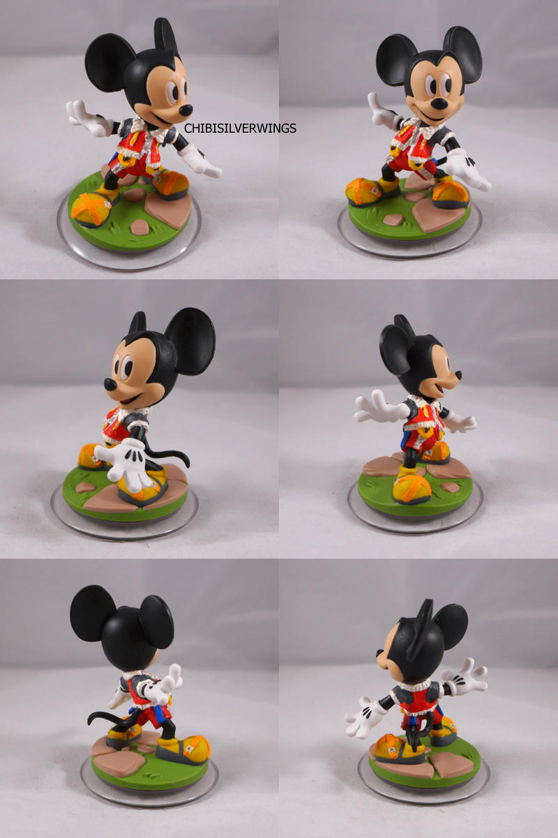 King Mickey Kingdom Hearts Disney Infinity Custom by ChibiSilverWings
