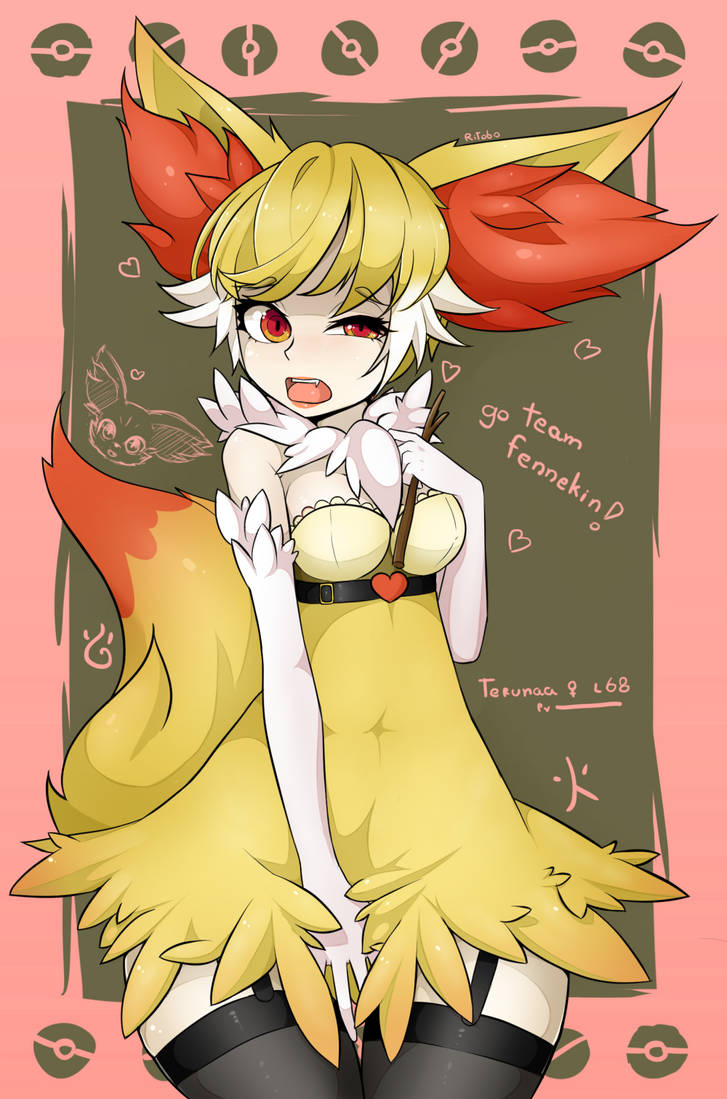 #TeamFennekin by Halphelt