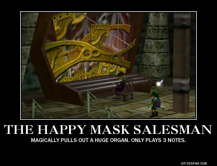 Happy Mask Salesman Meme - Zelda Majora's Mask by WindyEchoes on DeviantArt