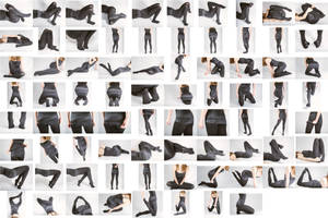 Black Opaque Tights Set by PascalsProxy