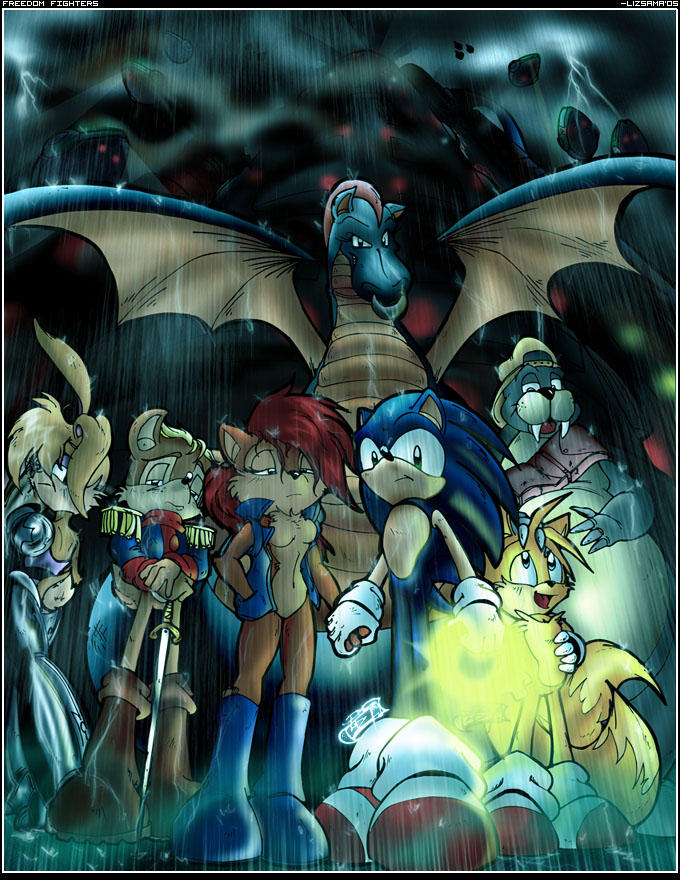 The Freedom Fighters by SkyPirateDash