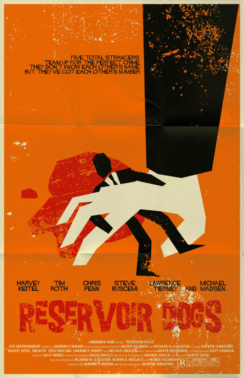Reservoir Dogs poster by markwelser