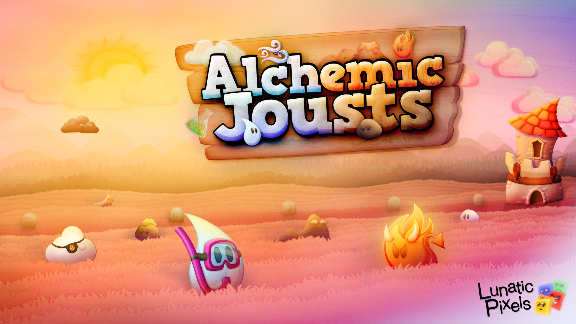 Alchemic Jousts artwork by Woodys3d