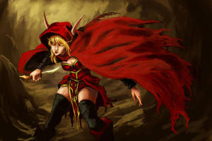 Blood Elf Rogue by Hidd3nNiN