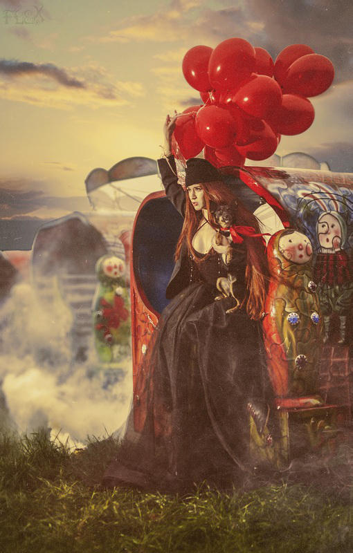 Red Trip I by FlexDreams Red Trip I by FlexDreams