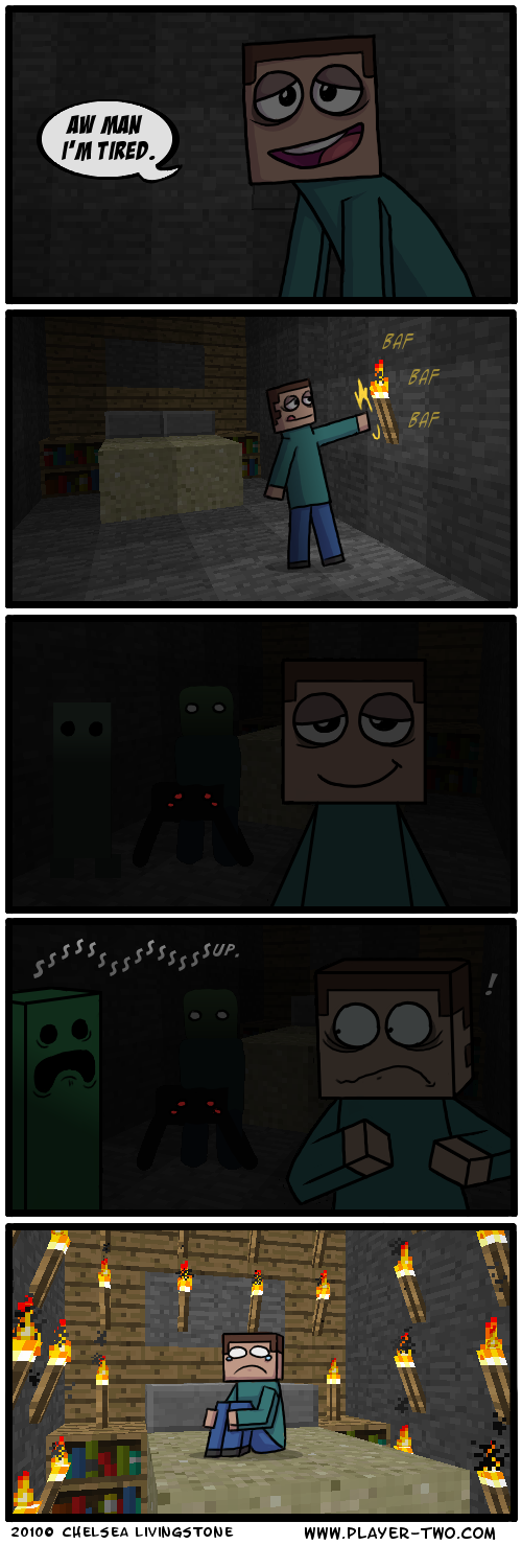 Minecraft - Nights by ColonelCheru